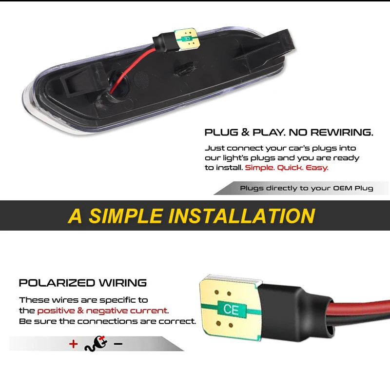 For BMW MINI COOPER R60 R61 COUNTRYMAN PACEMAN Dynamic scroll flashing LED Side Marker Indicator Lamp Turn Signal Fender Lights - view 3