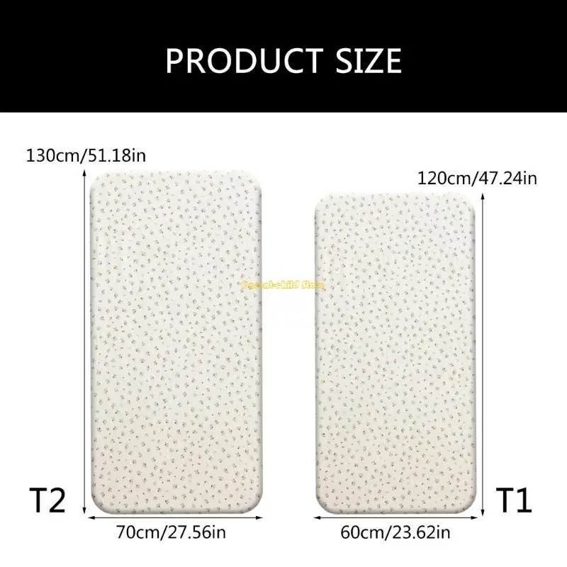 WXTD Baby Bed sheet جميل نمط القطط القطيع ورقة ناعمة وتنفس فراش كبير الحجم ورقة سرير الطفل لصبي الفتيات