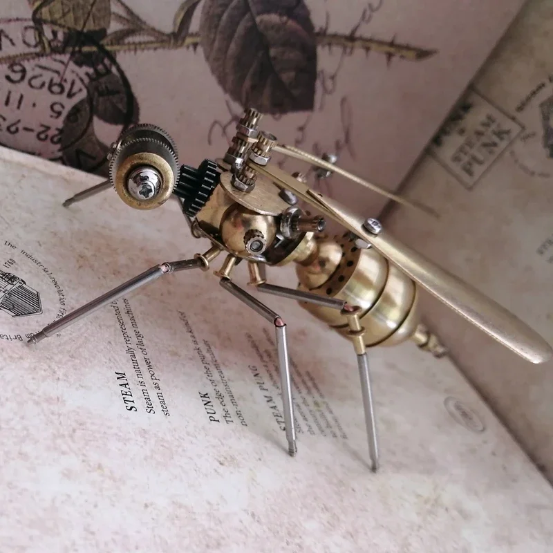 Steampunk Mechanical Insect Bumblebee Metal Handmade Creative Collection of Creative Craft Ornaments Gifts for children