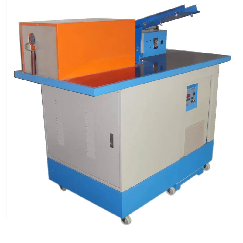 

110KW Medium Frequency Induction Heating Forging Furnace With Auto Rod And Shaft Feeding Device