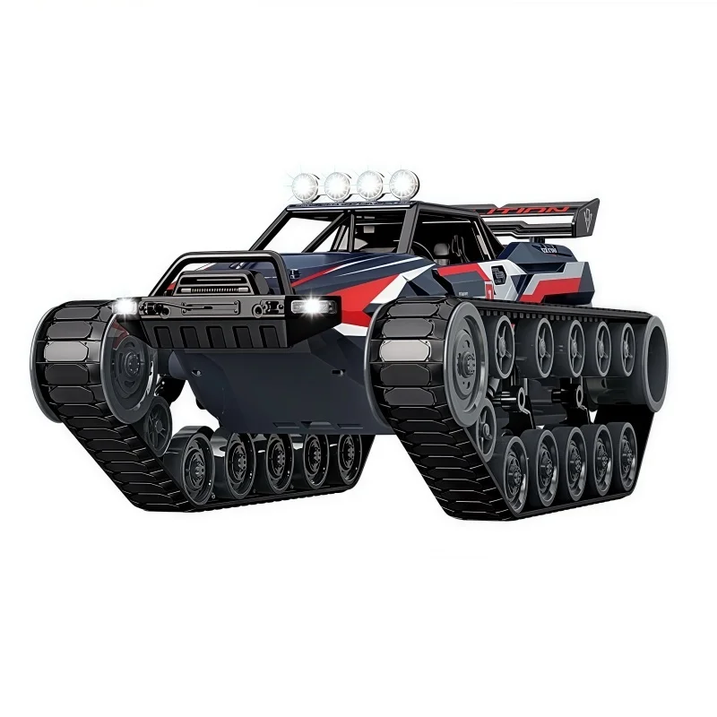 

Q155 1：12 Scale Tracked Alloy Tank Simulation Model Toy Led Light Rc Car Model Drift Remote Control Off-Road Vehicle Boy Gifts