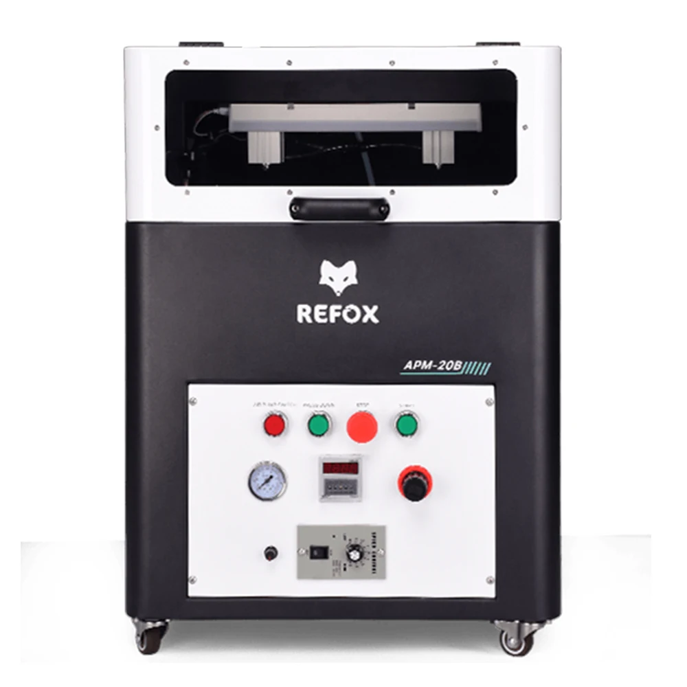 

REFOX APM-20B APM-40B Grinding and Polishing Machine For iP15 14 13 S24 Mobile Phone Watch LCD Screen Scratch Removing Refurbish