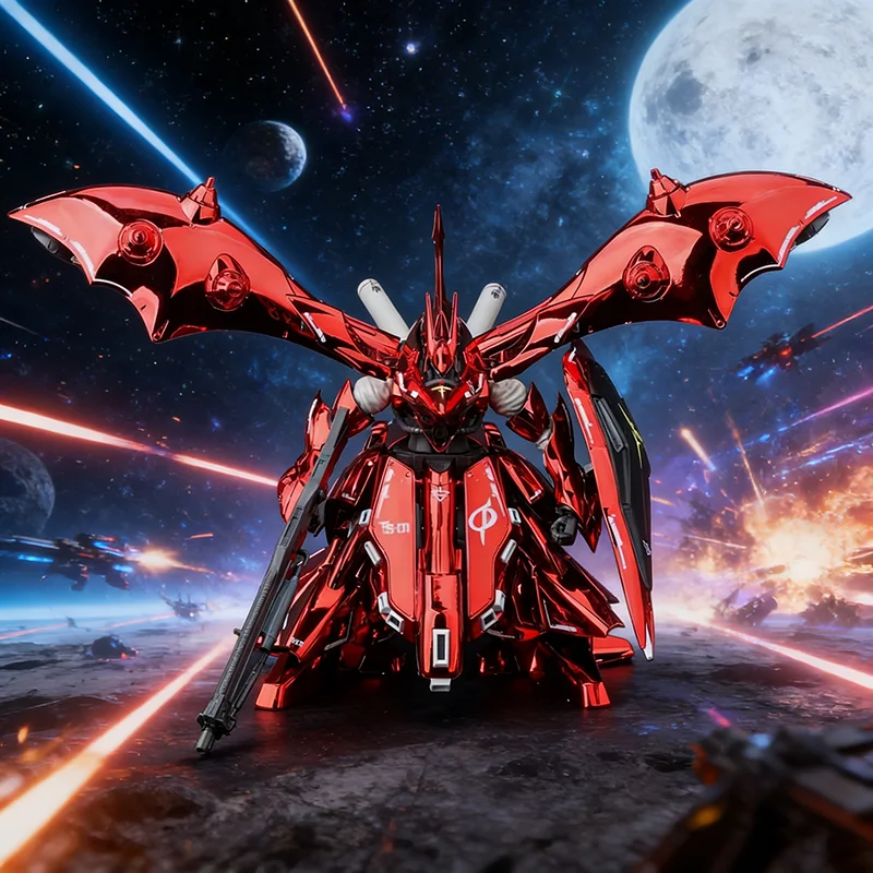 

Коллекционная пластиковая модель HGUC 1/144 Nightingale MSN-04-2 Special Coating Model Kit STAR SDCS, сборная фигурка меха, игрушка