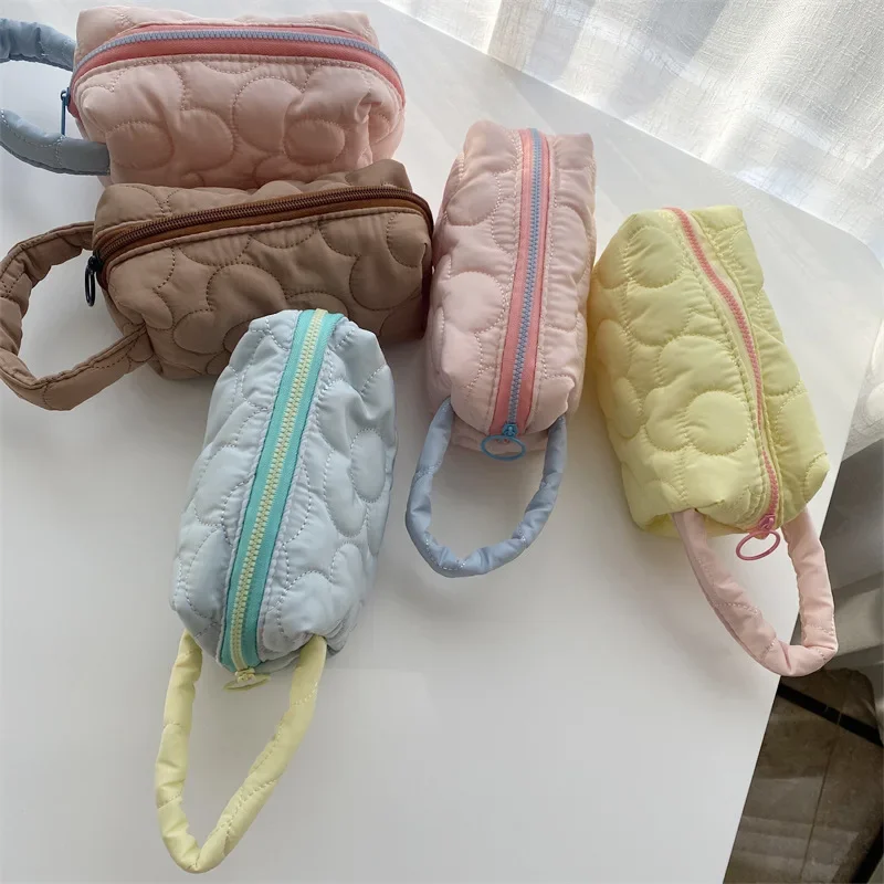 Cotton Baby Diaper Bag Maternity Nappy Caddy Organizer Mommy Sanitary Pad Pouch Napkin Hygiene Kit Cosmetic Makeup Storage Bag