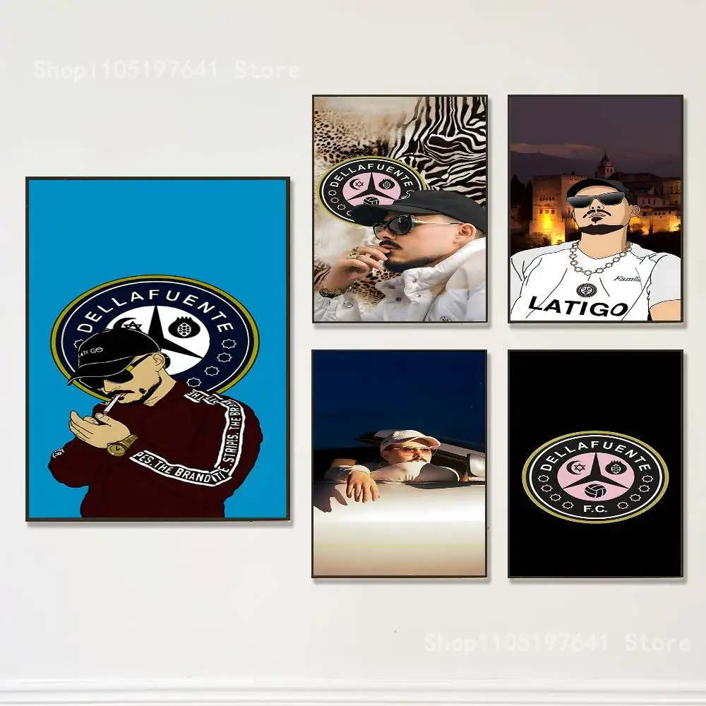 

D-Dellafuente F C Poster Prints Wall Art Picture Painting Gift Living Room Restaurant Bar Large Dec Sticker