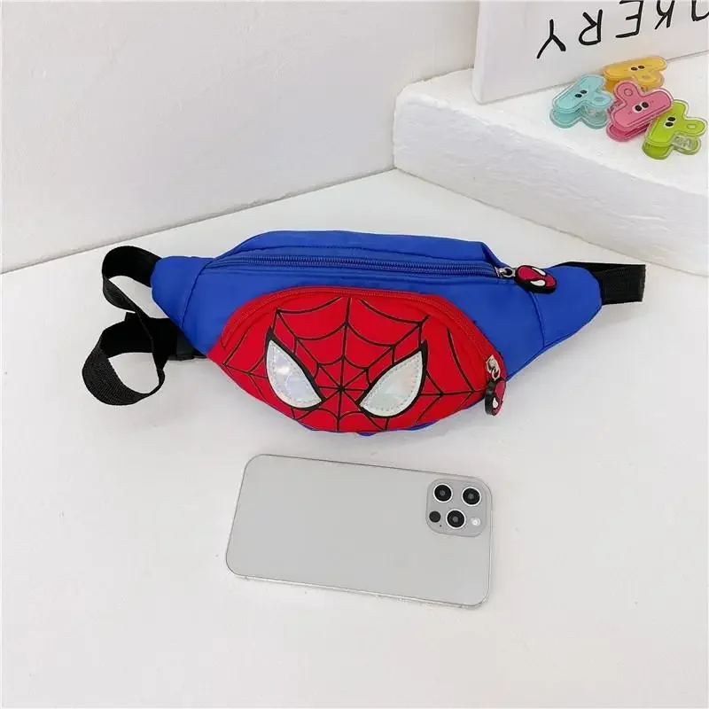 Marvel The Avengers Spiderman Randfilms Creatieve Jongens Cartoon Print Crossbody Tas Hoogwaardige Accessoires Vakantiecadeau