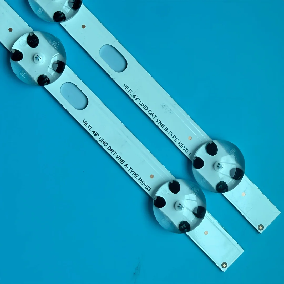 LED TV Bands Bars 49" UHD DRT VNB A/B-TYPE REV03 Backlight Strip JL.D49071330-078A(H)S-M_V02 Lanes 17DLB49UER4-A/B ETI Planks