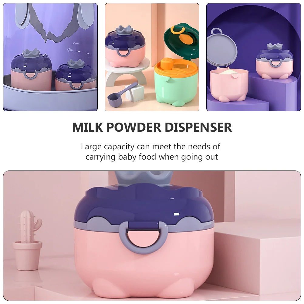 

2 шт. коробка для хранения сухого молока портативный влагостойкий диспенсер для детского питания большой емкости контейнер для закусок для хранения молочной формулы