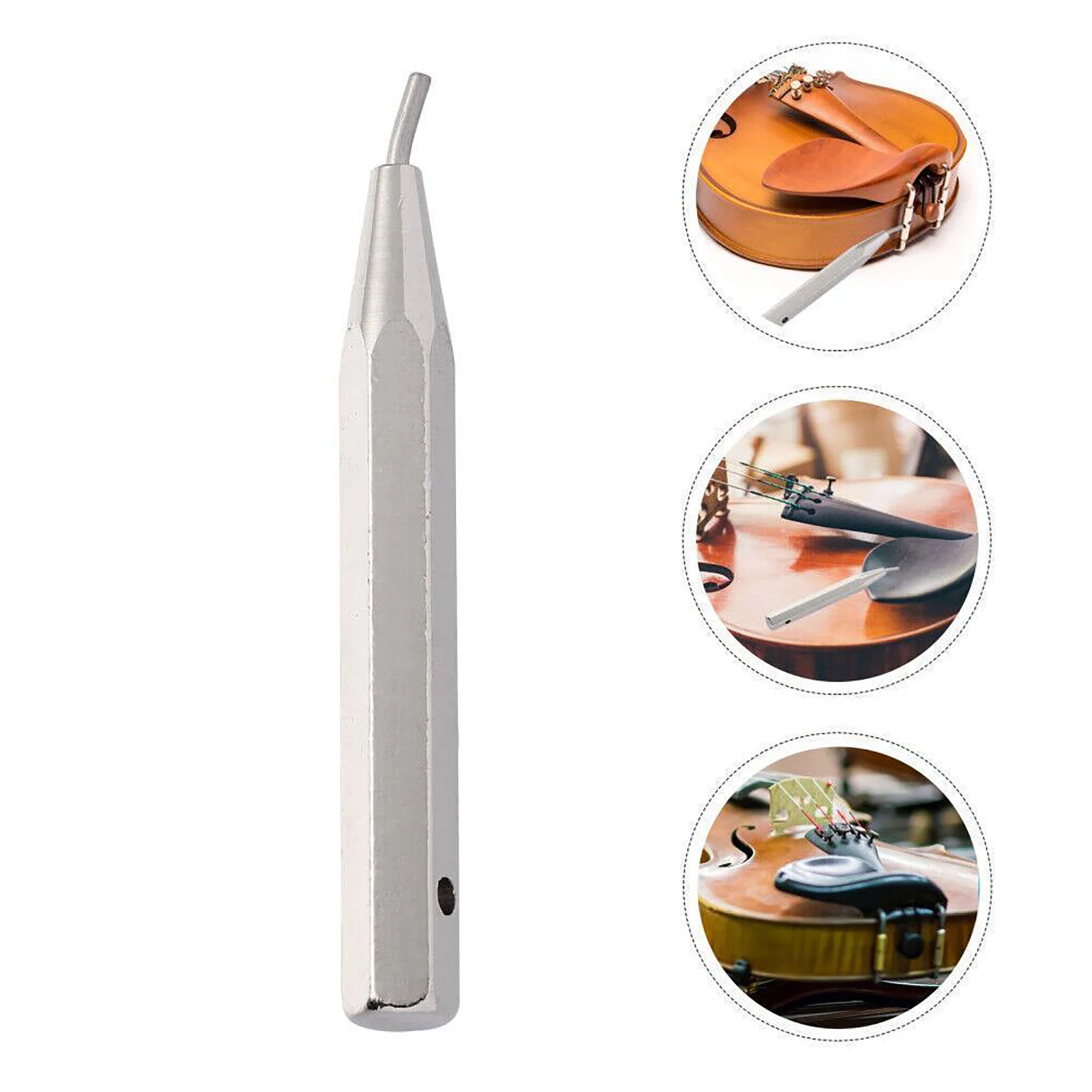Black/Silver Stainless Steel Screwdriver Violin Chinrest Wrench Replacement For Violin Chin Rest Shaft Instrument Accessories