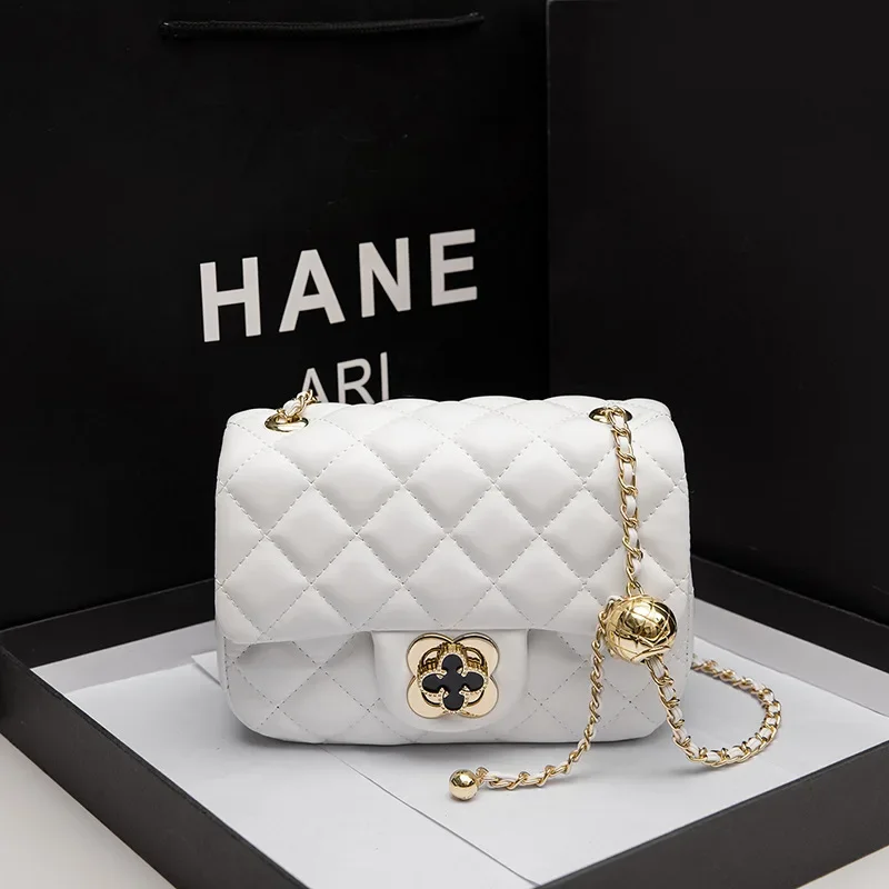 

Fashionable women's chain strap crossbody bag, luxurious design wallet, elegant and trendy women's shoulder bag