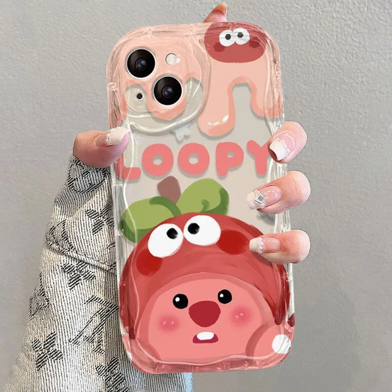 Cute Zanmang Loopy 14Pro IPhone15 Case Cute 12 13 Cartoon Xsmax Anti Slip Xr Silica Gel 11 Soft Shell Girl Birthday Gift