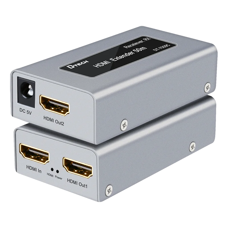 Dtech HDMI Single Cable Extender 1080P 60Hz Resolution 50M 3D HDMI Super Extender