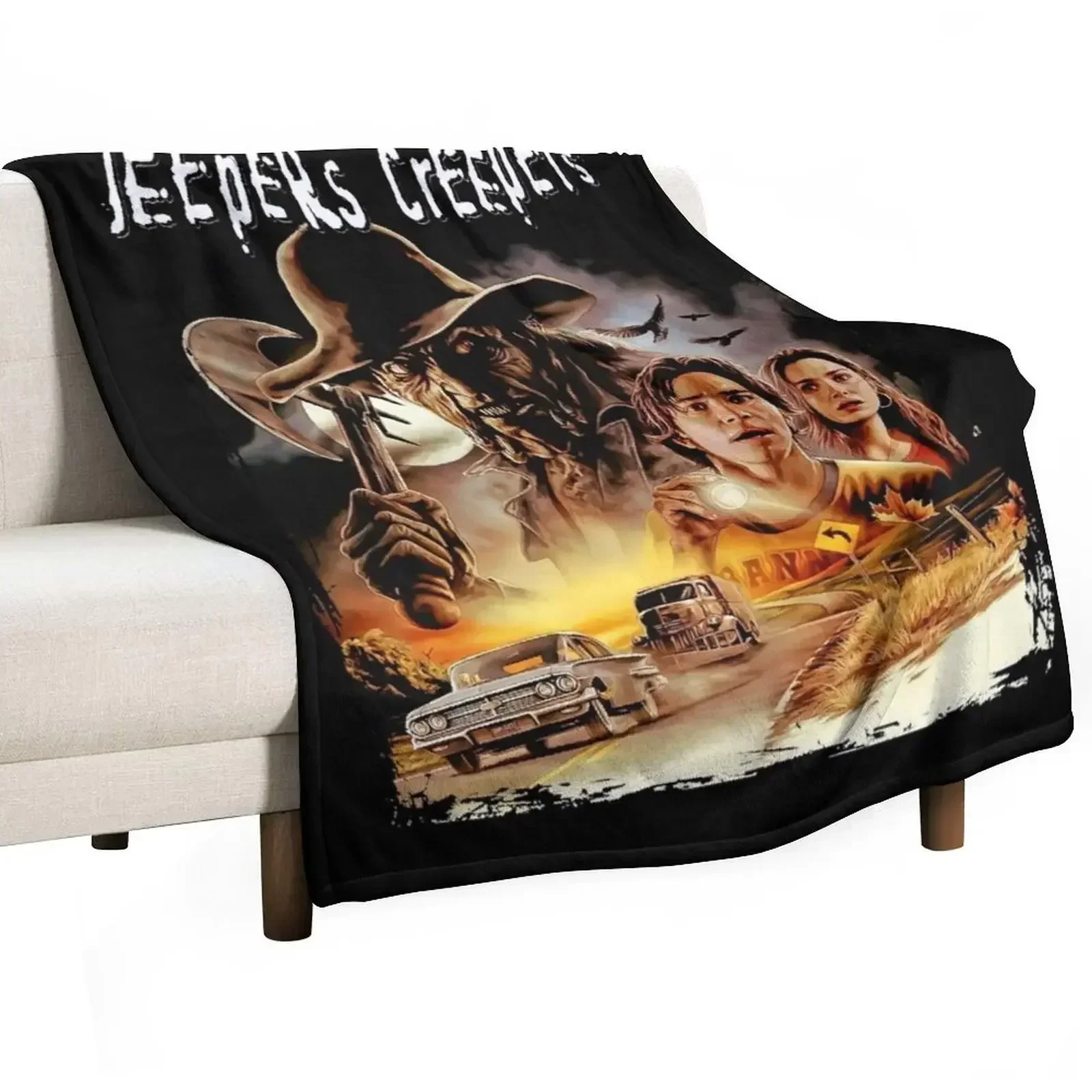 Jeepers Creepers Essential Throw Blanket Bed covers Tourist Plush Decorative Throw Blankets