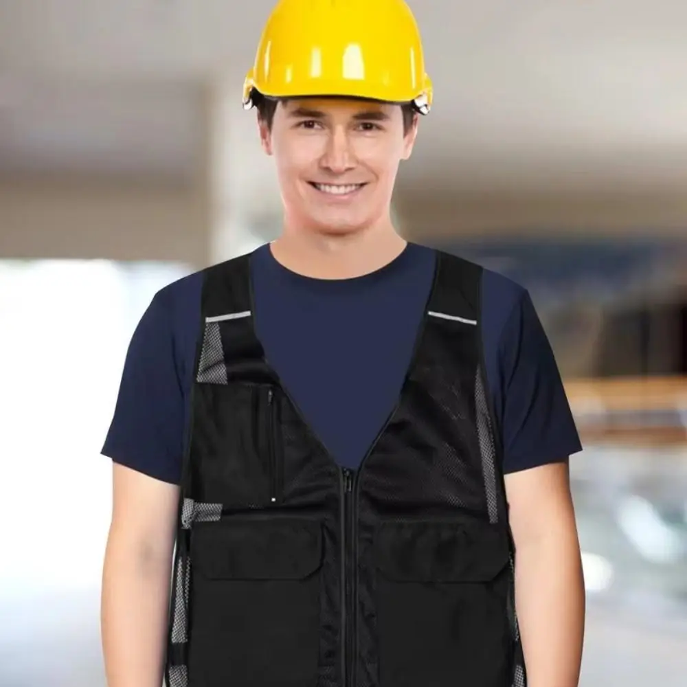 

With 8 Ice Packs Ice Cooling Vest Waterproof Breathable Outdoor Work Vest Multifunctional Adjustable Outdoor Running Vest Hiking