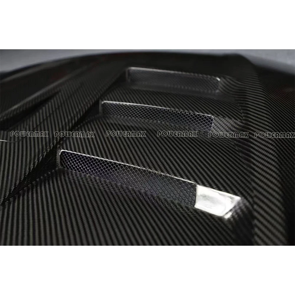 High Quality DRY Carbon Fiber HOOD for NISSAN R35 GTR R35 2017 TS TYPE Bonnet 3