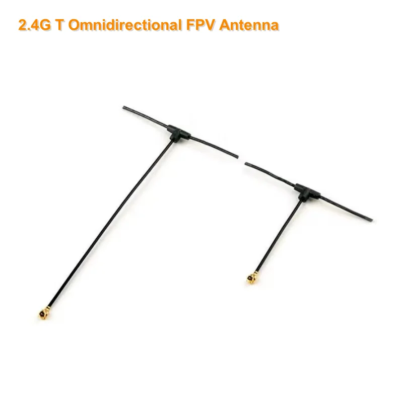 

FPV Antenna 2.4G T Omnidirectional 40MM/90MM IPEX/IPX/U.FL For RC FPV ELRS EP1 EP2 Receiver RX Compatible TBS Tracer