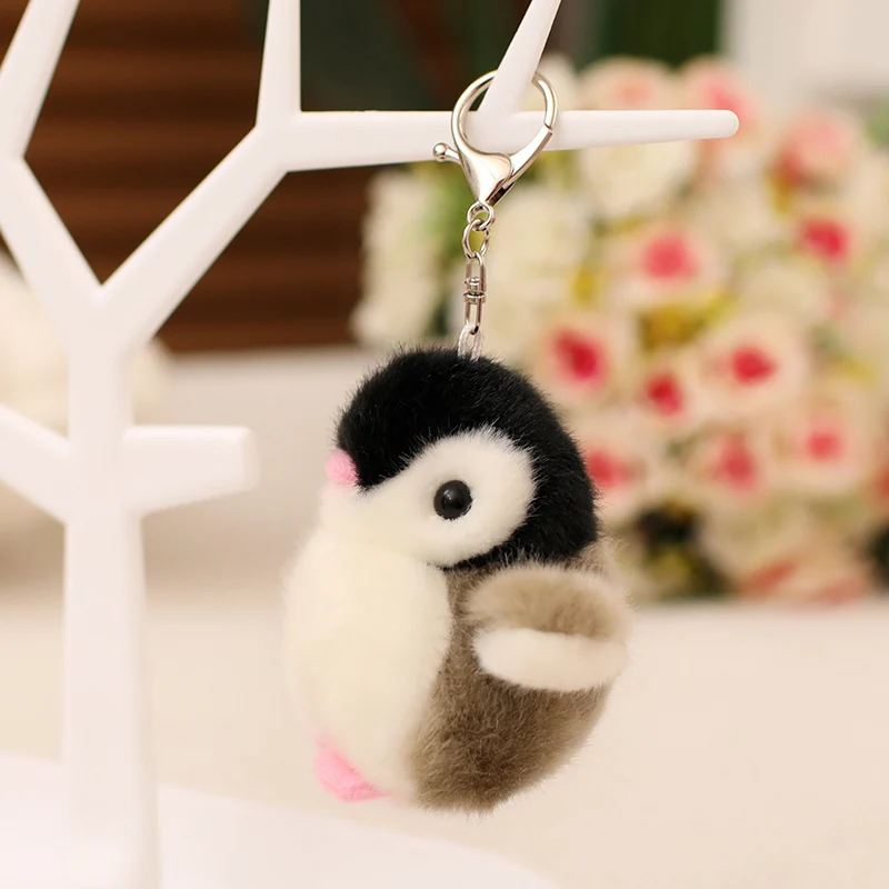 Brinquedo de pelúcia pinguim fofo para crianças Peluches macios, bicho de pelúcia, pingente antártico, adorável, decoração do quarto, presente para bebê, menina
