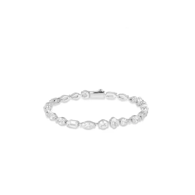 

ZOCA Pure 925 Sterling Silver Lab Diamond Bracelet Cute CZ Temperament Engagement Anniversary Party Jewelry