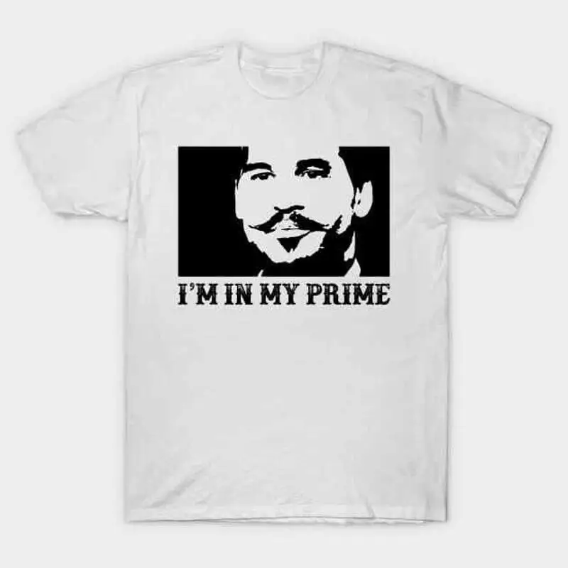 Doc Holiday I'm In My Prime Tombstone Movie Retro 90s T Shirt