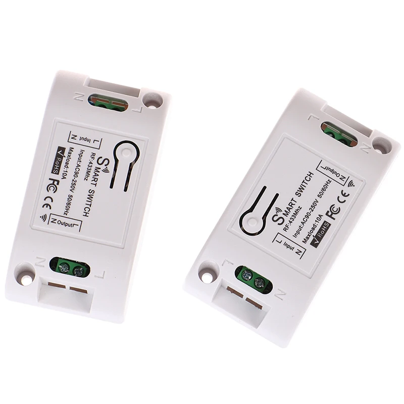 433 Mhz Rf Smart Switch Draadloze Rf Receiver Timer Relay Telefoon Afstandsbediening