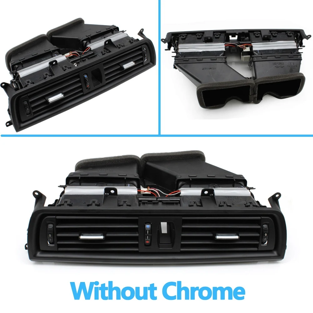 Dashboard Central Air Conditioner Vent Grille Complete Assembly For BMW 5 Series F10 F11 F18