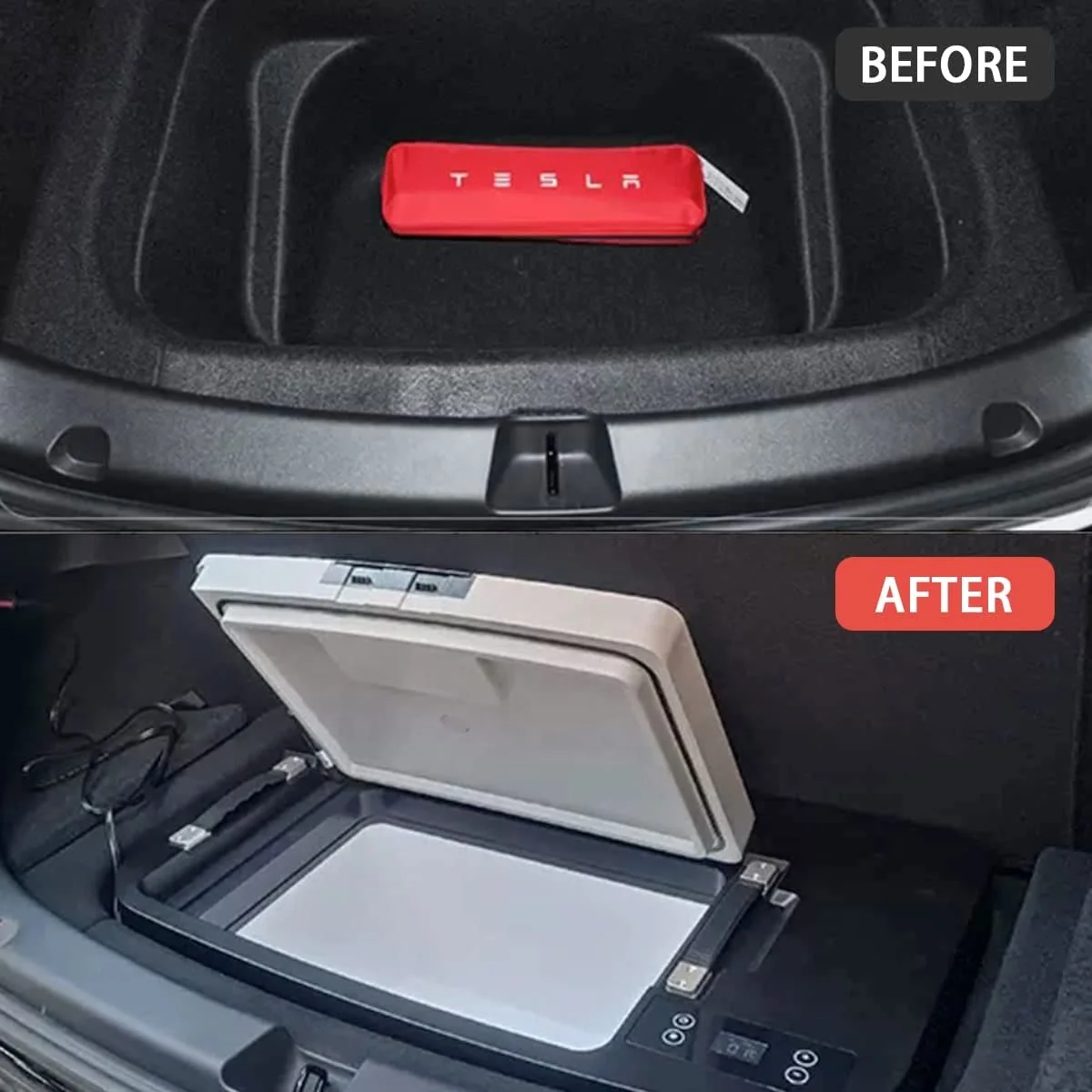 Kulkas Mini Model Y untuk Aksesoris Mobil, Kulkas Bagasi Mobil, Pabrik Kulkas