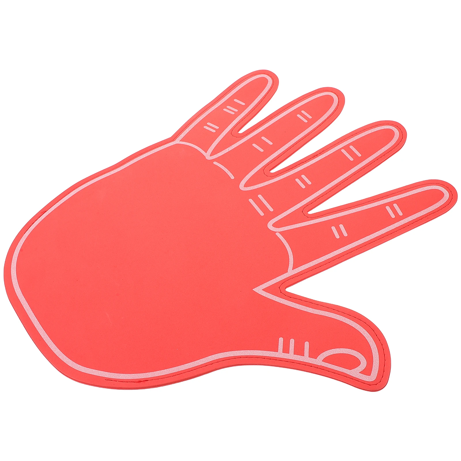 

Giant Foam Hands Cheerleading Fan Finger Gloves Red Eva Durable For Sports Events Parties Performances Team Sports