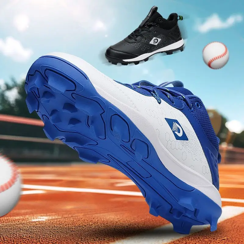 2026 Best Selling Baseball Shoes Men Non-Slip Outdoor Court Shoe Men Top Quality Sports Shoes Man Mid-Top Baseball Shoe for Man
