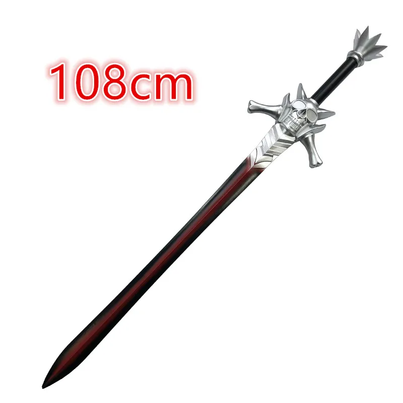 Cosplay Sword 1:1 Dante Rebellion Weapon DMC Sword Red Blade Skeleton Greatsword Awakening Magic Sword Safety PU 108cm