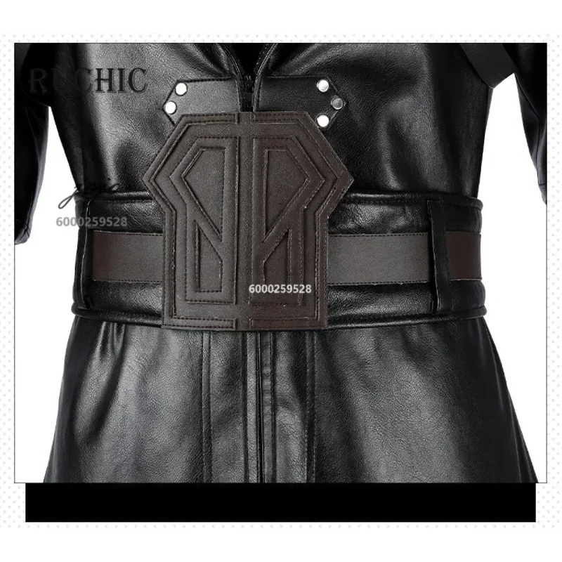 Игра FF7 Sephiroth Косплей Костюм Для Взрослых Черный Наряд Хэллоуин Вечеринка Аниме Одежда Обувь Ролевые Игры Comic Con