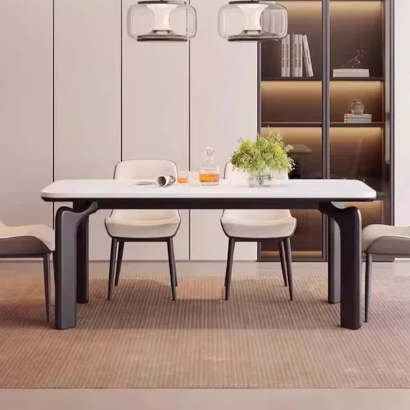 Square Luxury Dining Tables For Small Space Saving Modern Living Room Dining Tables Marble Mesa De Comedor Kitchen Furniture