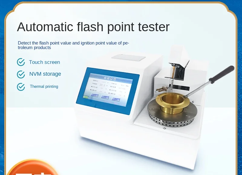 

Полностью автоматический тестер с открытыми замкнутыми точками вспышки тестер для смазочного масла дизельного масла тестер с точкой вспышки тестер нефтяного масла