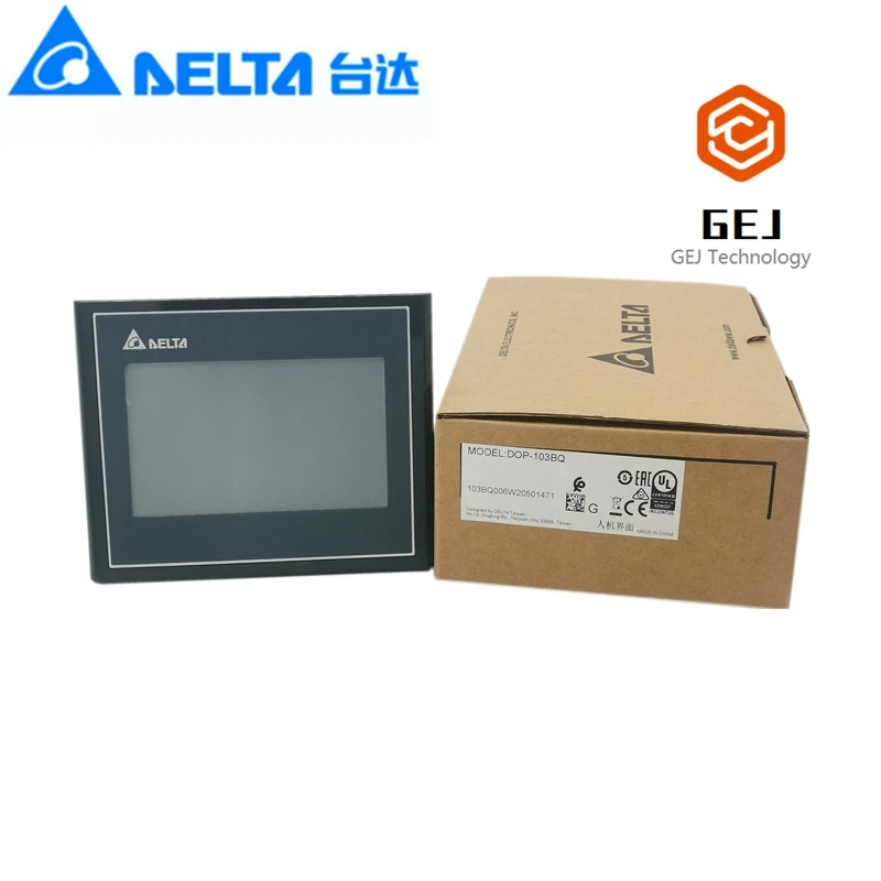 

Delta 4.3 Inch HMI DOP-103BQ DOP-103WQ Touch Screen Resolution 480*272 Pixel Human Machine Interface