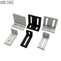 Aluminum Profile Vertical Angle Adjustable Connection Unequal Corner 90 Degree Right Angle Connection Fixed
