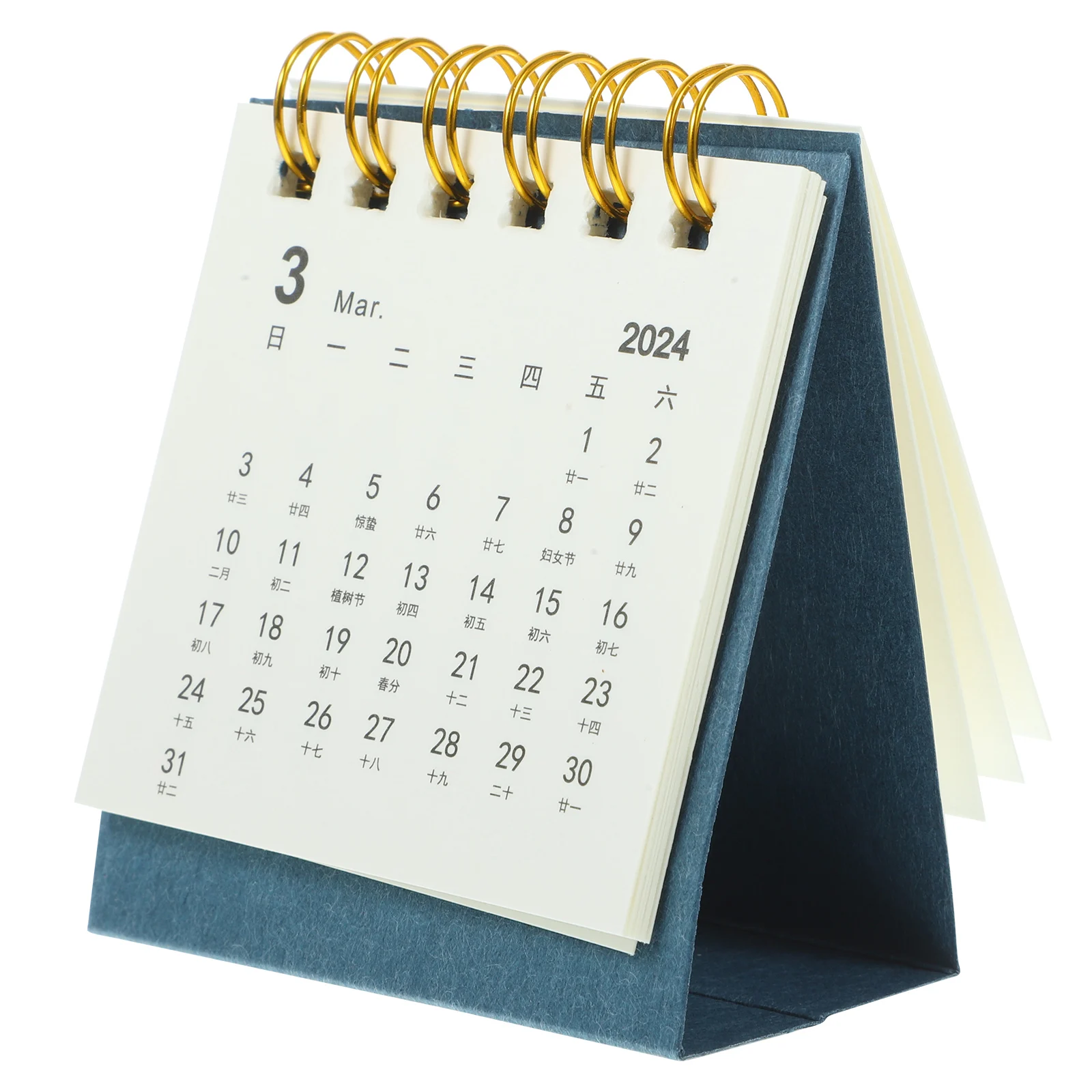 

Mini Desk Office Monthly Calendar 2024 Red Thick Paper Coil Practical Office Monthly Planner Home Accessories