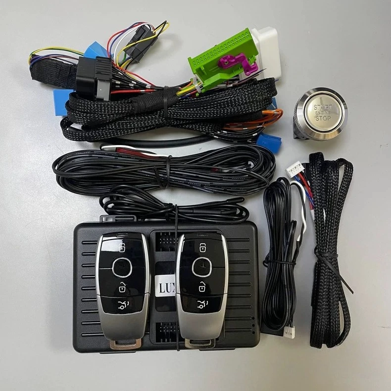 

Upgrade Passive Keyless Entry For Benz G Class W463 14-18 Keyless Go Convert Car To Push Start Ignition Kit Remote Car Starter