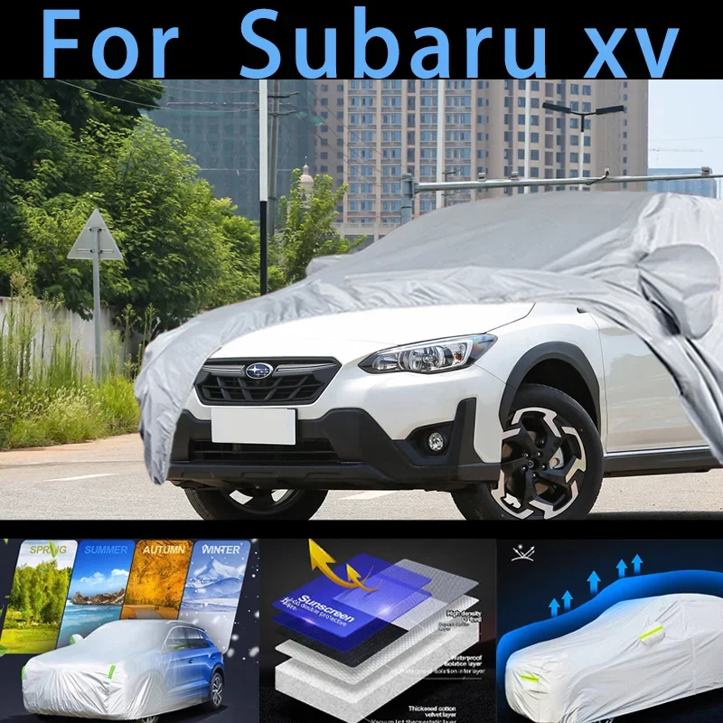 

For Subaru xv Car protective cover,sun protection,rain protection, UV protection,dust prevention auto paint protective