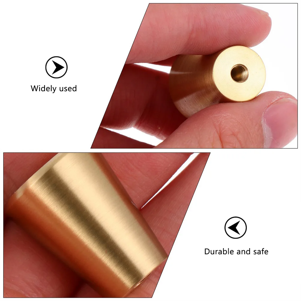 

10 Pcs Aluminum Alloy Drawer H les Golden Single Hole Modern Cabinet Knobs Furniture Accessories Durable Easy Install Closet