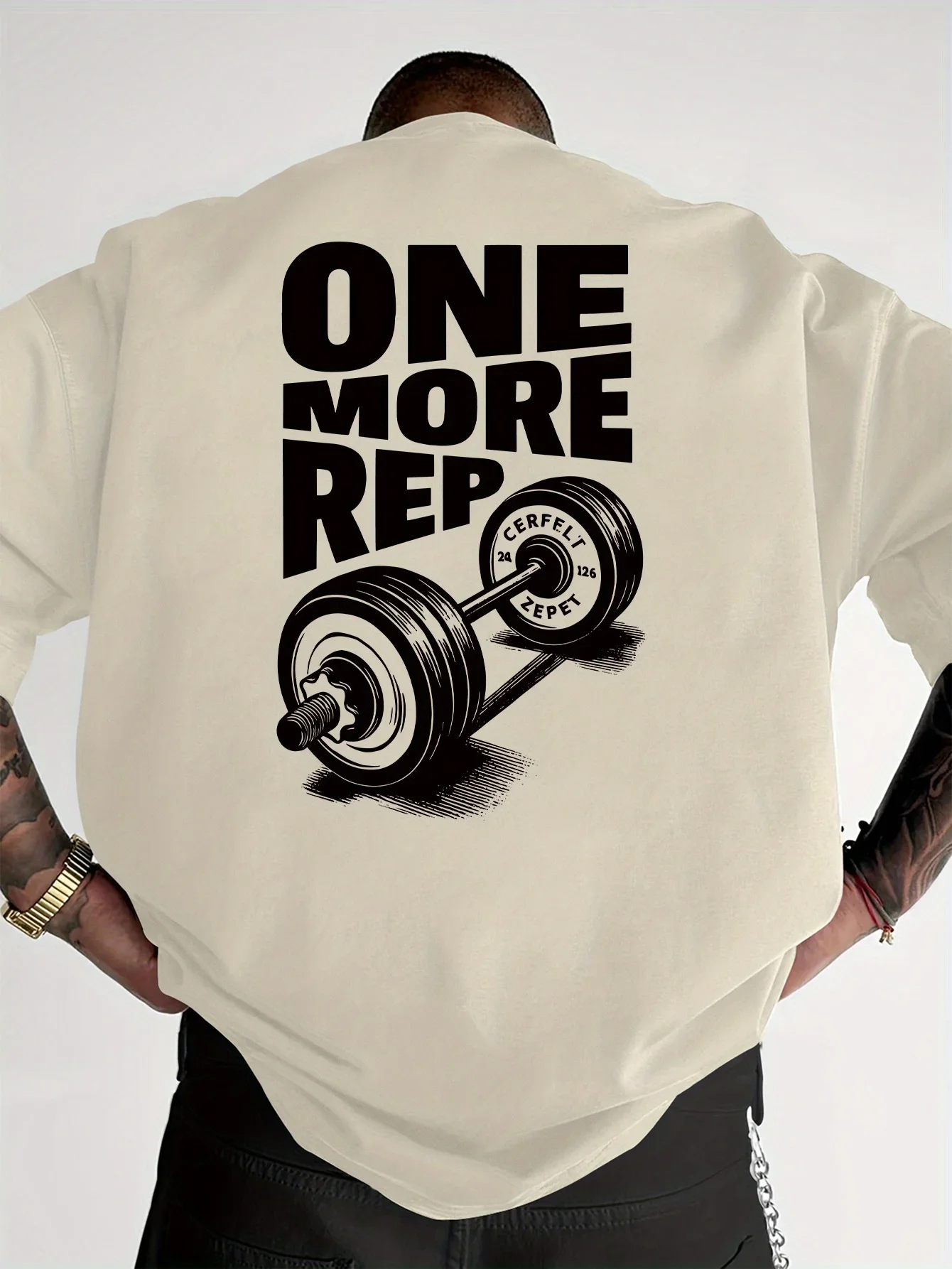 Men's Round-neck Cotton T-shirt - Couple American Retro Sport Large Size Loose Trendy Comfortable Breathable Top