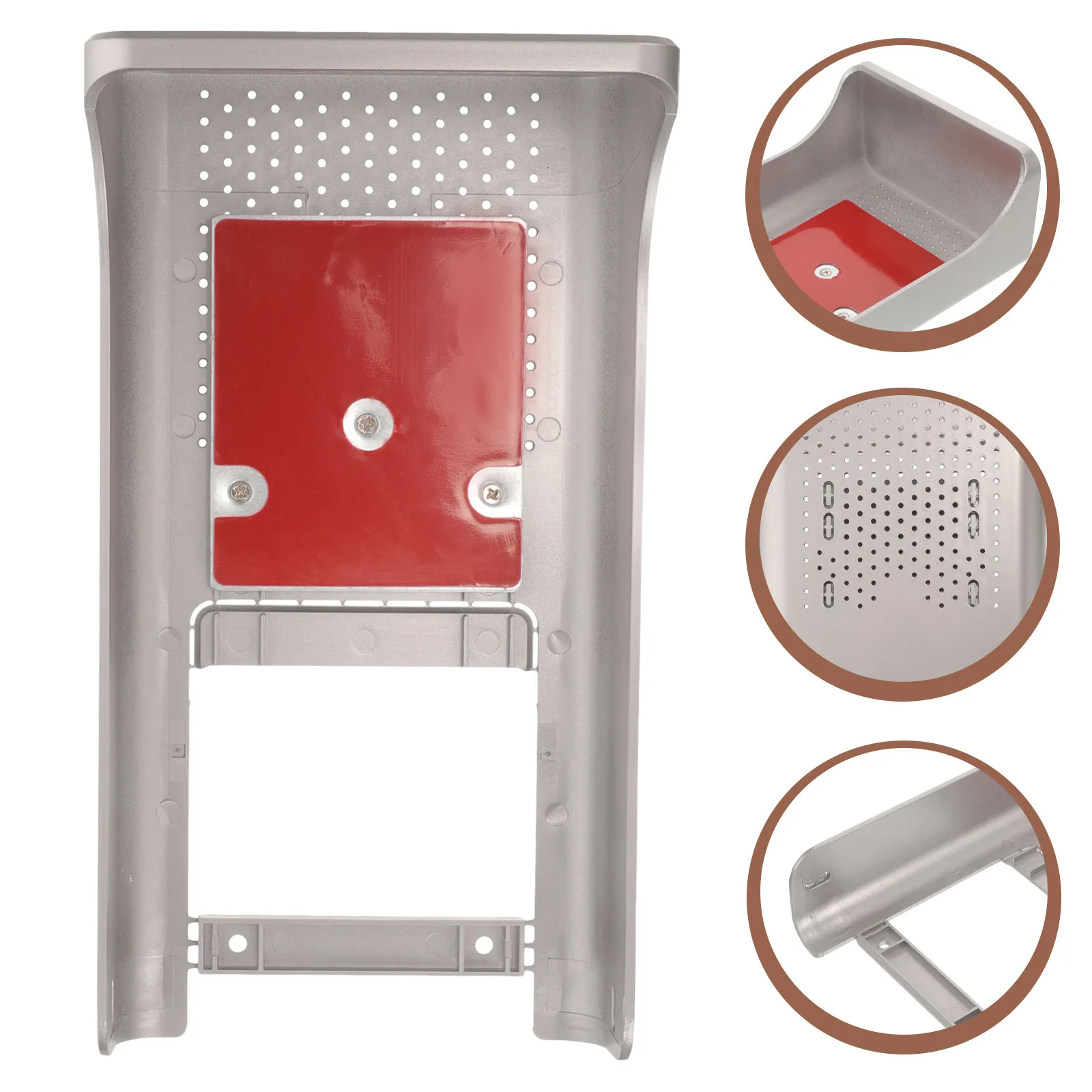 

Outdoor Doorbell Rain Cover Weatherproof Protector for Doorbell Gate Entry System Precision Crafted Hard Shell Lightweight