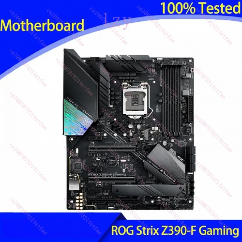 95%new FOR ASUS ROG Strix Z390-F Gaming Motherboard Supports 9900kS 64GB 1151PIN DDR4