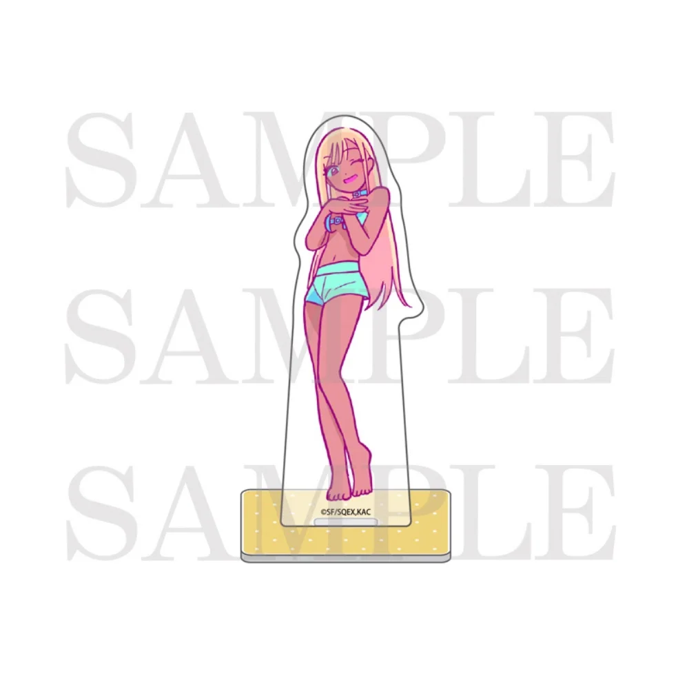 My Dress-Up Darling Kitagawa Marin 15CM Cute Anime Acrylic Stand Keychain Cosplay Character Model Desk Decor Collect Fans Gift