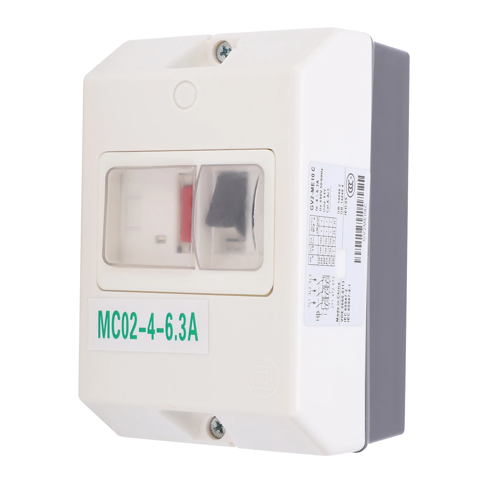Motor Protection Switch ABS Waterproof IP55 Load Conversion Motor  Circuit Breaker 220V 380V