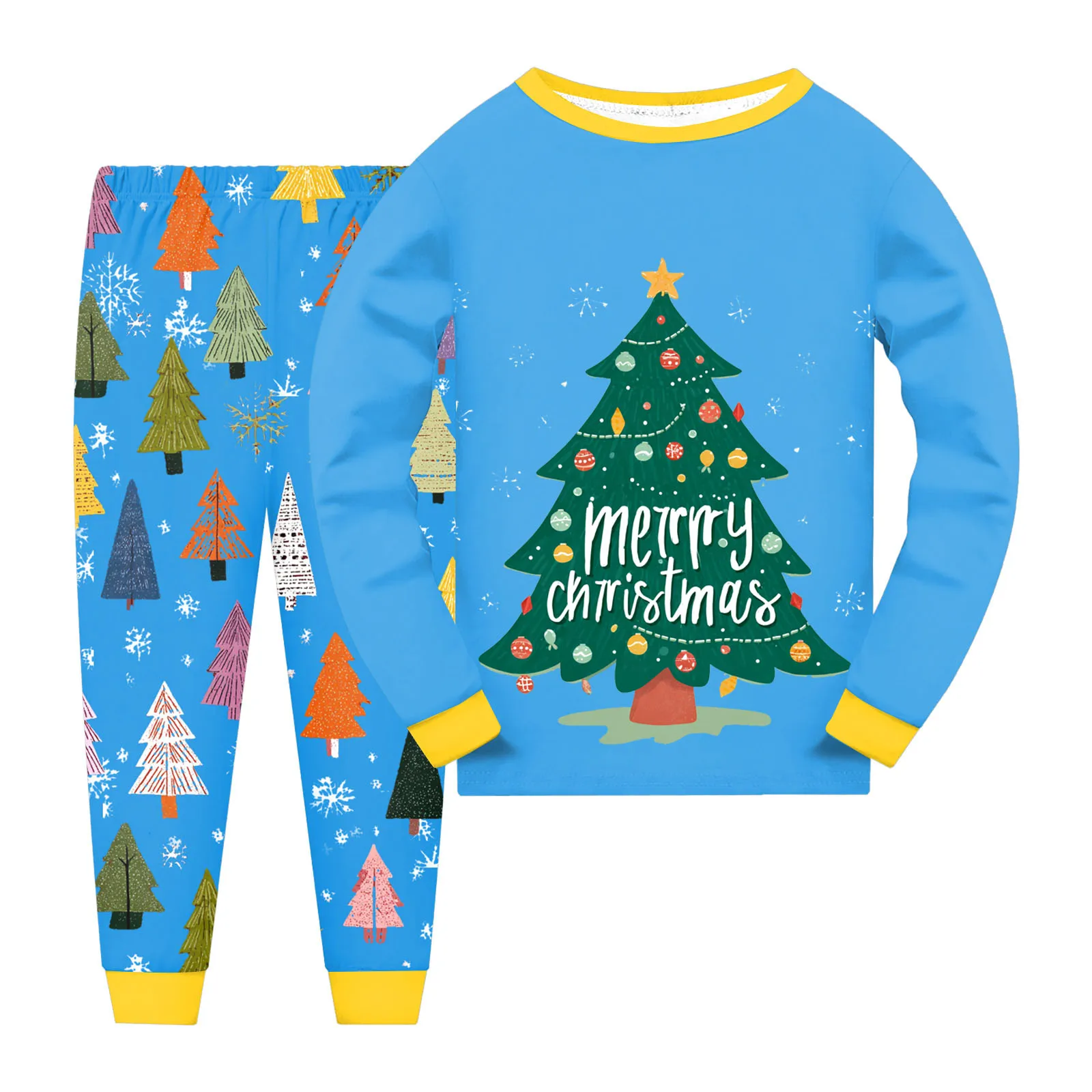 

Gab Baby Girl Boys And Girls Suit Long Pants Regular Long Sleeved Round Neck 3D Printed Sleeve Fashion Sweatshirts Sweatpants