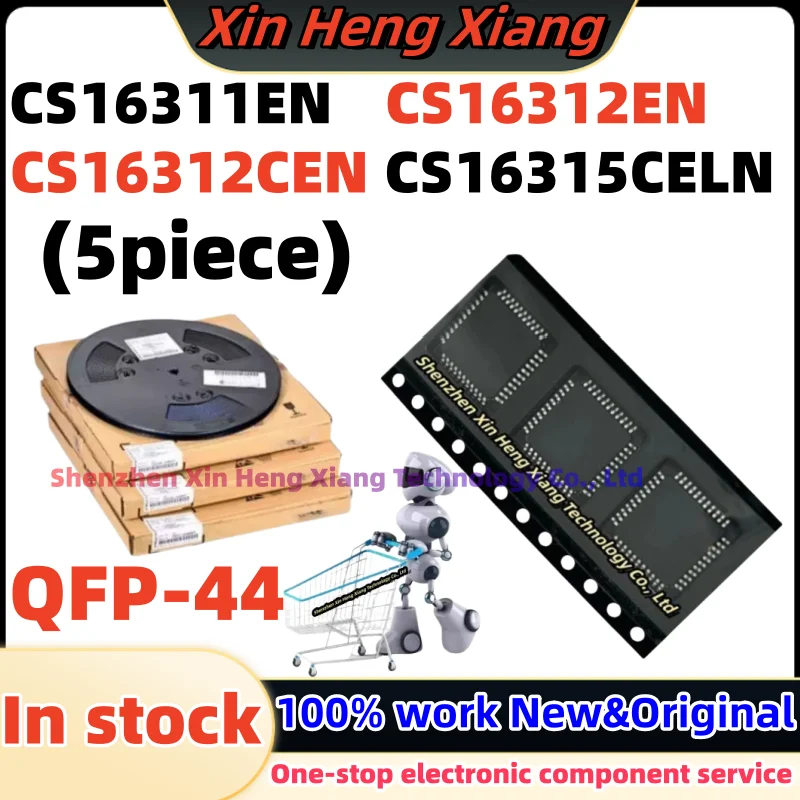 (5pcs) CS16312EN CS16312CEN CS16315CELN QFP-44 CS16311EN QFP-52