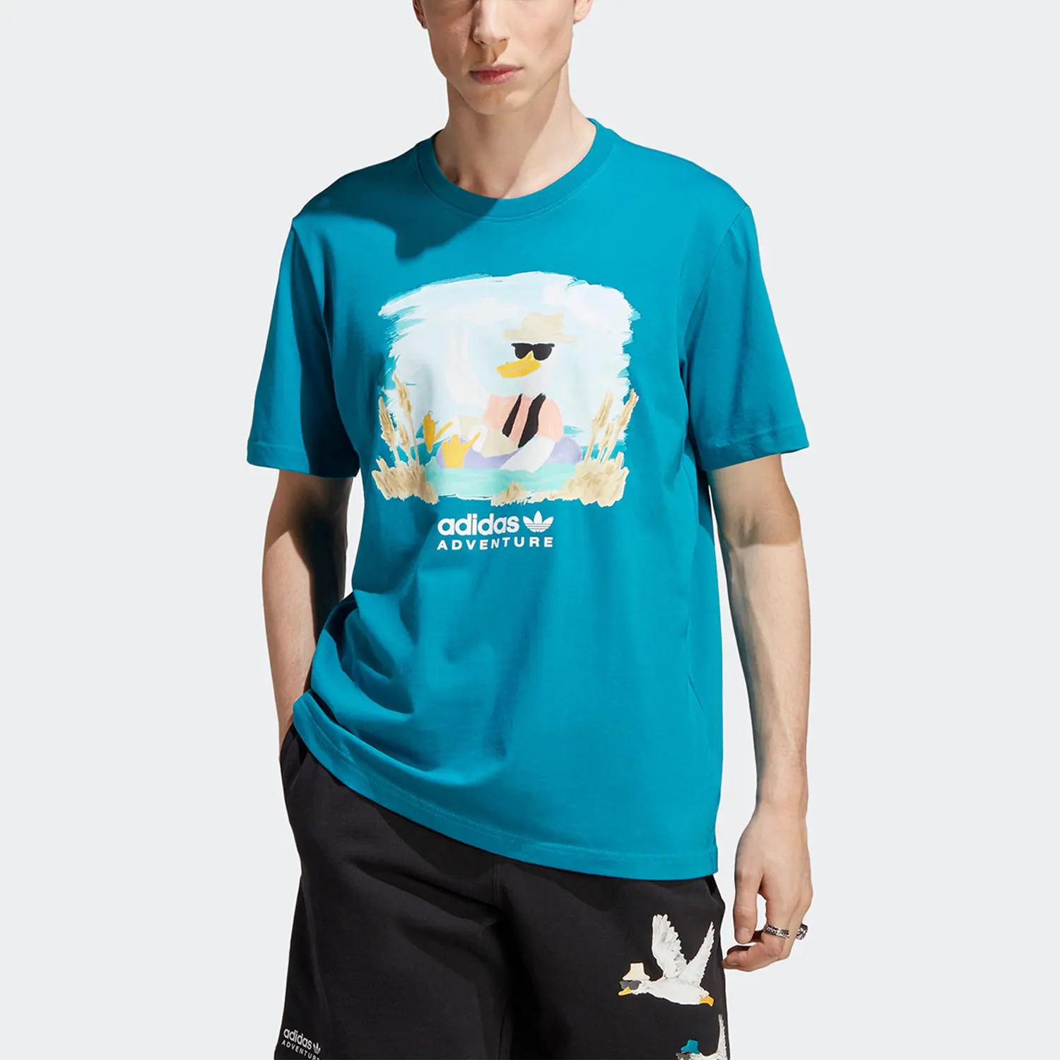 adidas-genuine-clover-adv-tee-chemise-de-sport-imprimee-a-manches-courtes-pour-hommes-hz1146