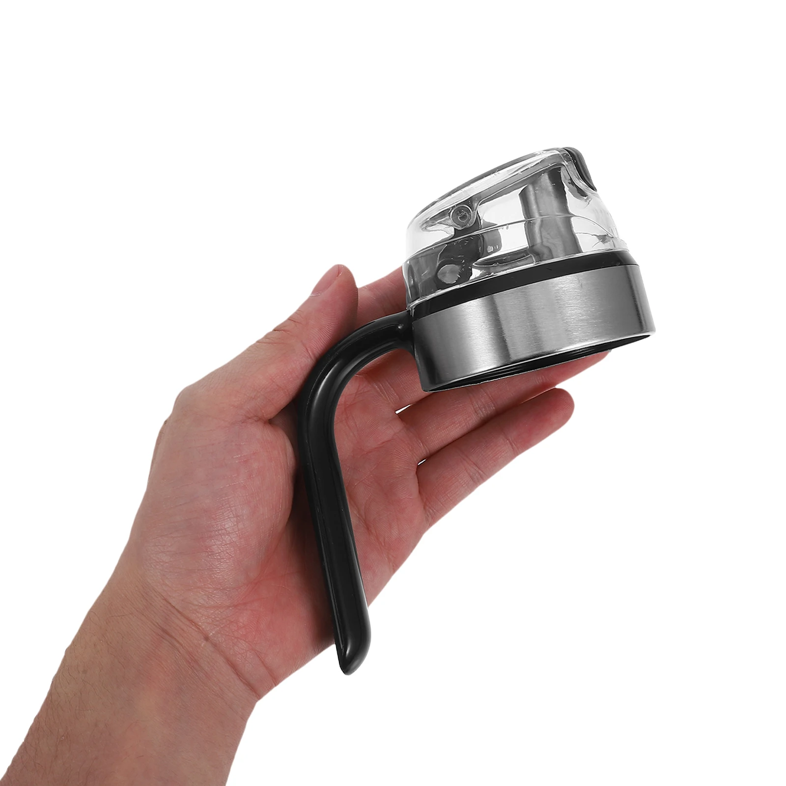 

Stainless Steel Automatic Oil Dispenser Lid Flip Lid Leakproof Pourer Cap for Olive Canola Essential Oil Bottles