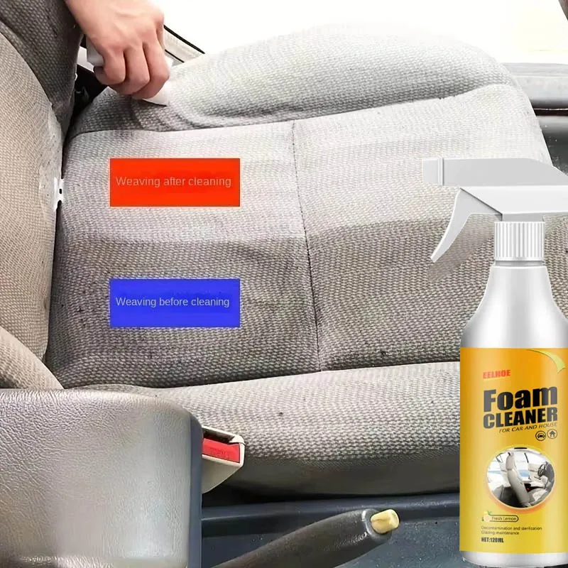 

Multifunctional Car Upholstery Cleaner, Car Upholstery Seat, Waterless Wash, Universal Powerful Degreasing Cleaner
