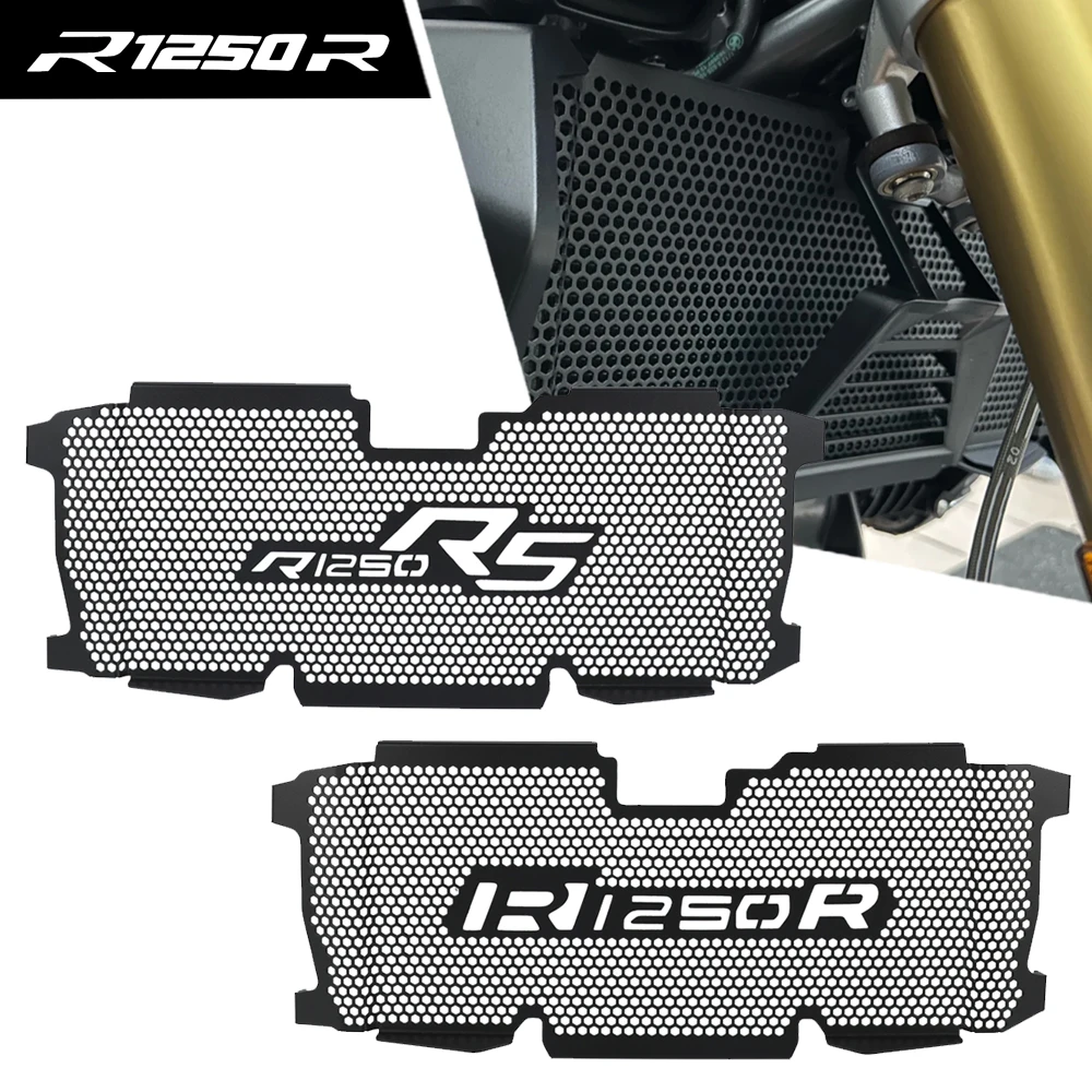 

Radiator Guard For BMW R1200R R1200RS R1250R R1250RS 2015 - 2025 2024 Motocycle Accessories Grille Protector Grill Shield Cover
