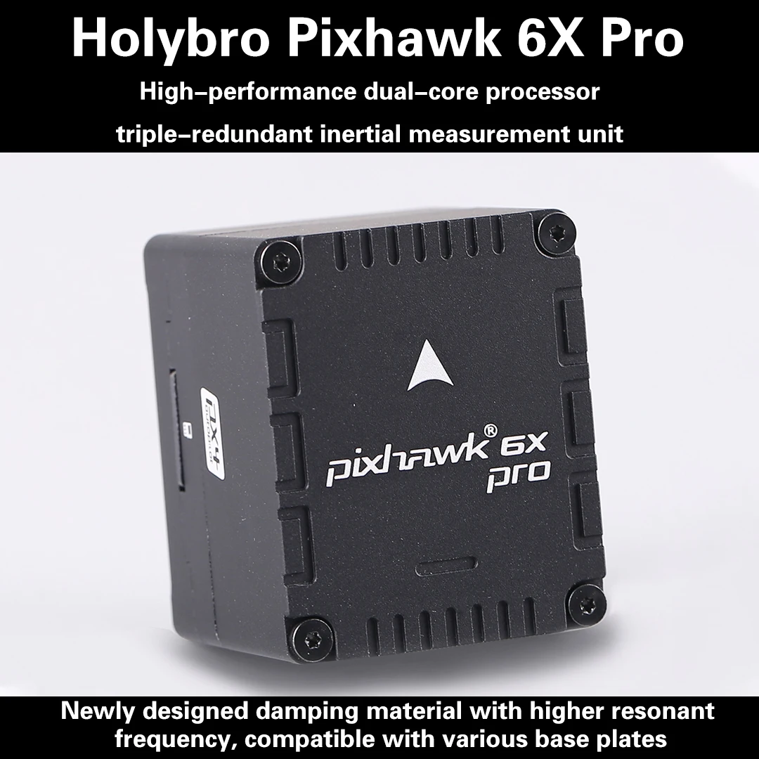 

Полетный контроллер Holybro Pixhawk 6X Pro с открытым исходным кодом для самолетов, мультироторов и VTOL - усовершенствованная система управления дронами